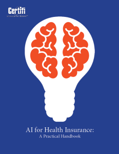 AI for Health Insurance: A Practical Handbook