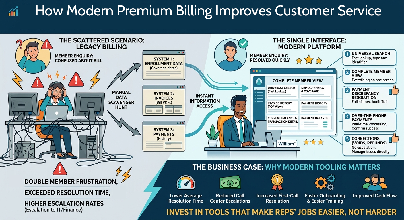 How Customer Service Should Work in a Modern Premium Billing Platform